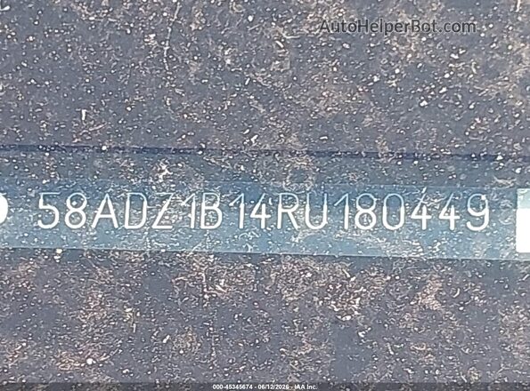 58ADZ1B14RU180449 2024 LEXUS ES 350 Black Widok komory silnika