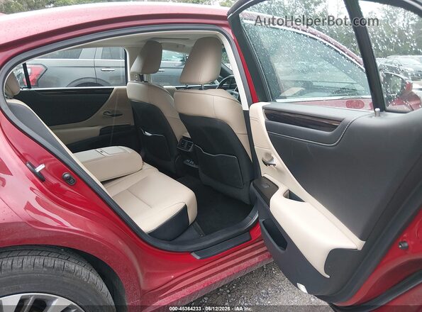 58ADZ1B15LU066984 2020 LEXUS ES 350 Red Vista de la etiqueta del VIN