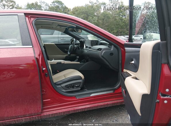 58ADZ1B15LU066984 2020 LEXUS ES 350 Red Vista interior delantera