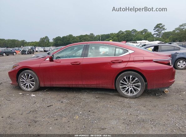58ADZ1B15LU066984 2020 LEXUS ES 350 Red Vista interior de 360 grados