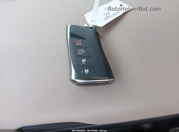 58ADZ1B15LU066984 2020 LEXUS ES 350 Red Vista del salpicadero