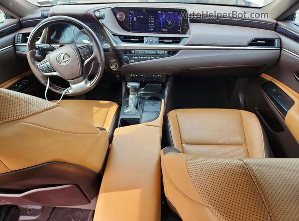 58ADZ1B15LU075197 2020 LEXUS ES White Vista del salpicadero