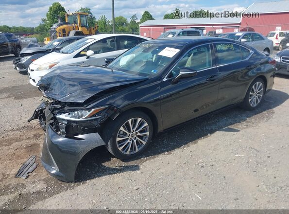 58ADZ1B15MU095757 2021 LEXUS ES 350 Black Передня ліва чверть