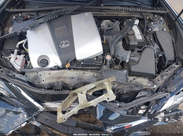 58ADZ1B15MU095757 2021 LEXUS ES 350 Black Вид ззаду