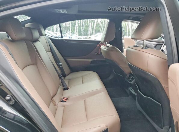 58ADZ1B15NU138446 2022 LEXUS ES Black Հետևի նստատեղերի տեսք