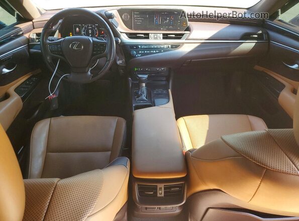 58ADZ1B16LU065939 2020 LEXUS ES White Dashboard view