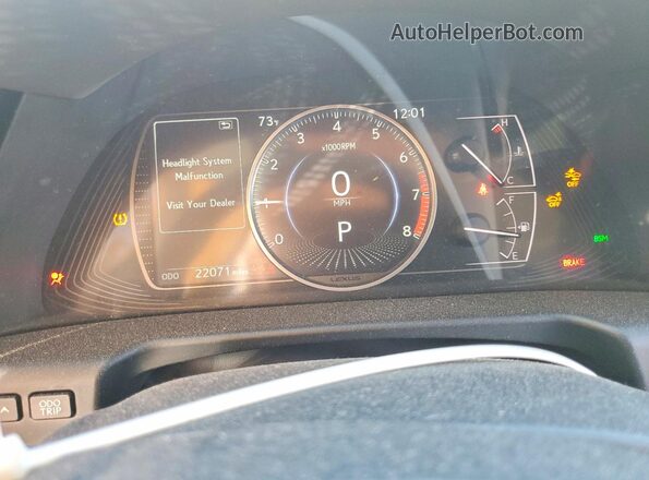 58ADZ1B16RU176905 2024 LEXUS ES White Սարքավորումների վահանակի տեսք
