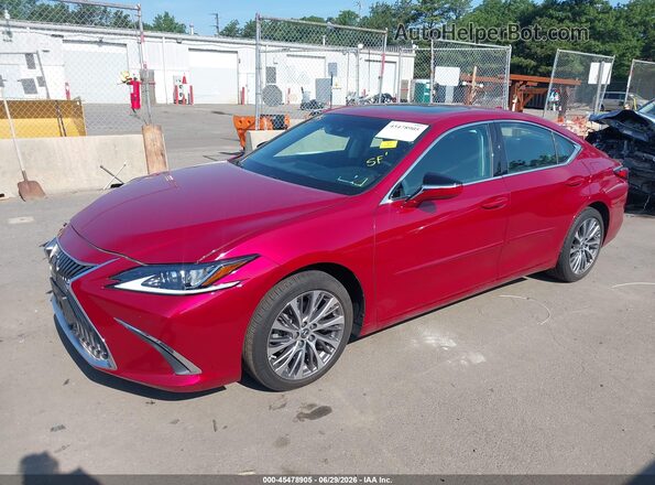 58ADZ1B17LU058210 2020 LEXUS ES 350 Red Передня ліва чверть