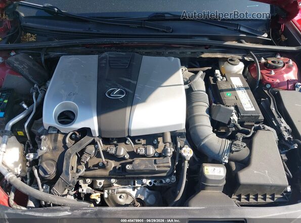 58ADZ1B17LU058210 2020 LEXUS ES 350 Red Вид ззаду