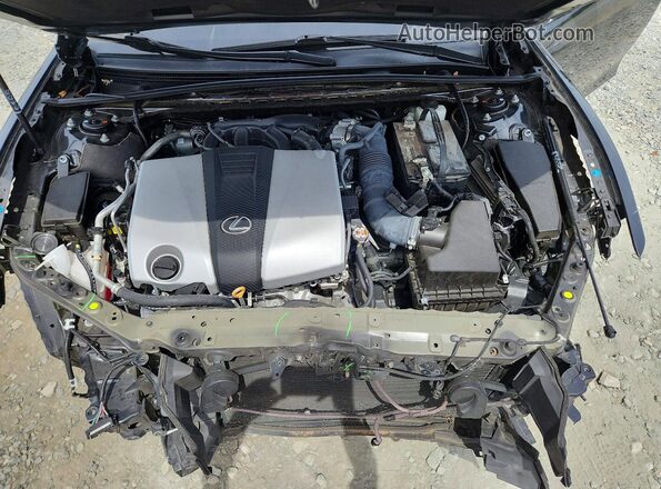 58ADZ1B17MU097509 2021 LEXUS ES Black Widok wnętrza z tyłu