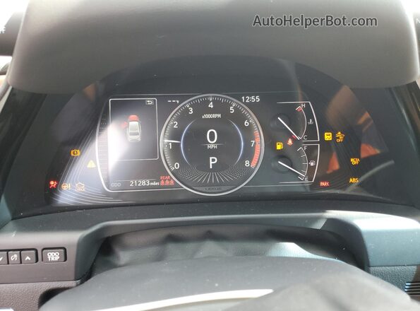 58ADZ1B17RU180414 2024 LEXUS ES White ხელსაწყოთა პანელის ხედი