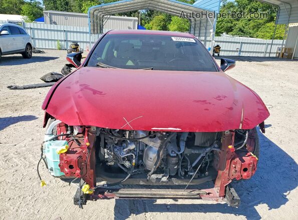 58ADZ1B18NU135668 2022 LEXUS ES Red Դիմացի տեսք