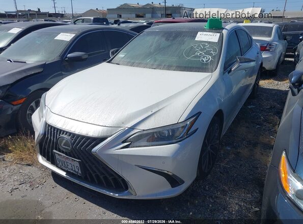 58ADZ1B18PU151081 2023 LEXUS ES 350 White Vista tres cuartos delantera izquierda