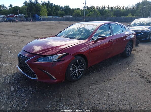 58ADZ1B19SU209739 2025 LEXUS ES 350 Red Передня ліва чверть