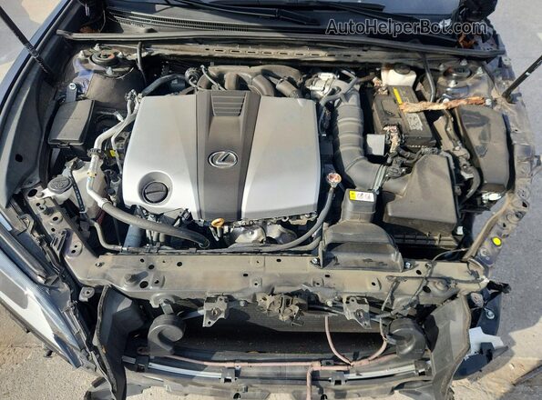 58ADZ1B1XLU081948 2020 LEXUS ES Blue Вид задньої частини салону
