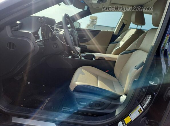 58ADZ1B1XLU081948 2020 LEXUS ES Blue Вид салону спереду