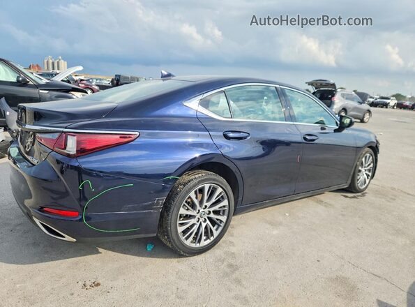 58ADZ1B1XLU081948 2020 LEXUS ES Blue Задня права чверть
