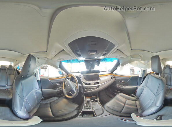 58AE21B19LU007896 2020 LEXUS ES Silver Вид наклейки з VIN-кодом