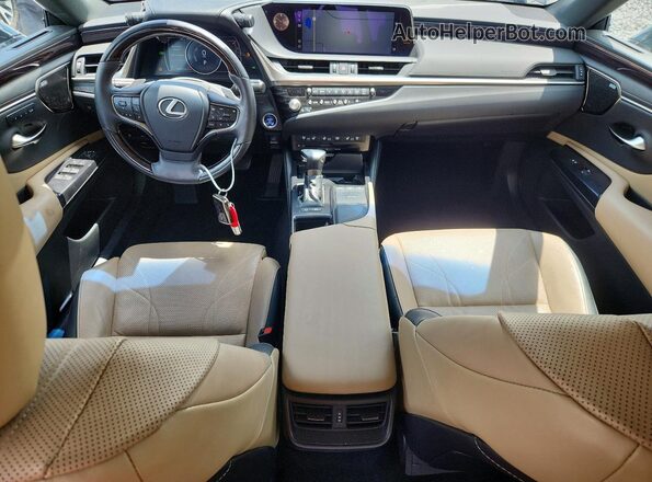 58AEA1C19MU001812 2021 LEXUS ES Black Dashboard view