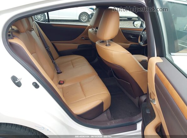 58AEZ1B11LU074665 2020 LEXUS ES 350 White Vista de la etiqueta del VIN