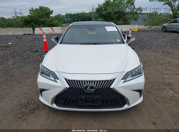 58AEZ1B11LU074665 2020 LEXUS ES 350 White Vista del cuadro de instrumentos