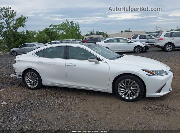 58AEZ1B11LU074665 2020 LEXUS ES 350 White Vista interior trasera