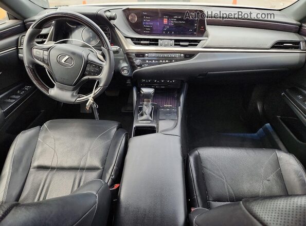 58AEZ1B16LU058669 2020 LEXUS ES Silver Widok deski rozdzielczej