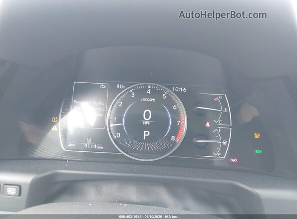 58AFZ1B12RU176960 2024 LEXUS ES 350 Blue Vista de los asientos traseros