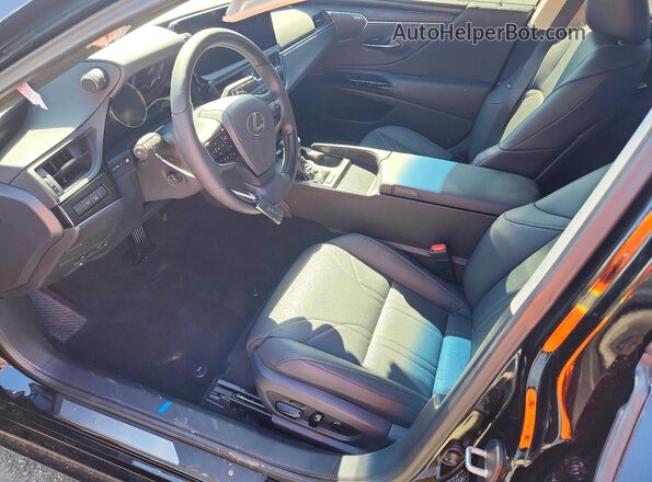 58AFZ1B13SU208336 2025 LEXUS ES Black წინა სალონის ხედი