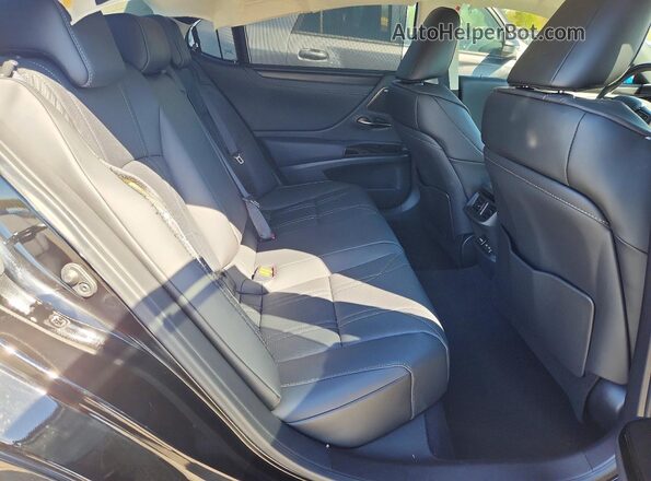 58AFZ1B13SU208336 2025 LEXUS ES Black უკანა სავარძლების ხედი
