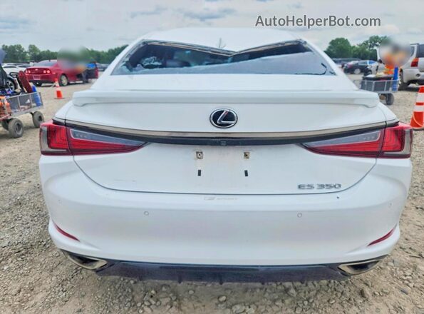 58AGZ1B11LU070446 2020 LEXUS ES White Հետևի տեսք