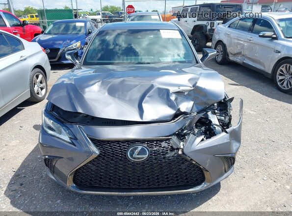 58AGZ1B12MU103424 2021 LEXUS ES 350 Gray Вид щитка приладів