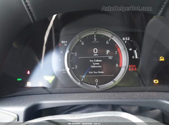 58AGZ1B17LU073948 2020 LEXUS ES 350 Black Вид задніх сидінь