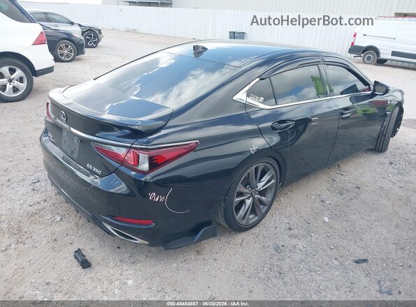58AGZ1B17LU073948 2020 LEXUS ES 350 Black Задня права чверть