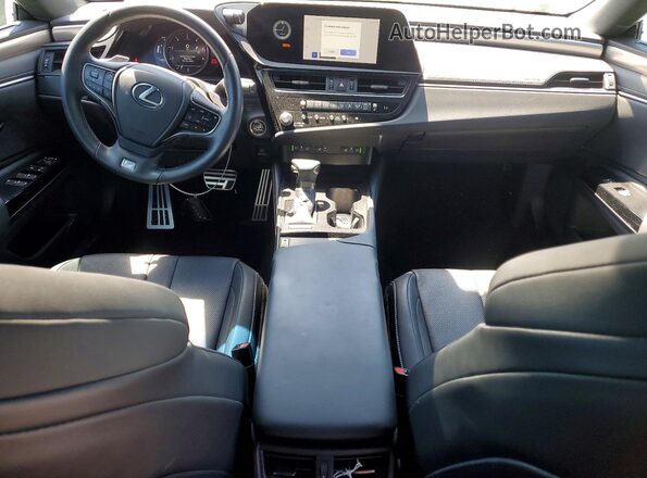 58AJZ1B1XRU177574 2024 LEXUS ES Black Dashboard view