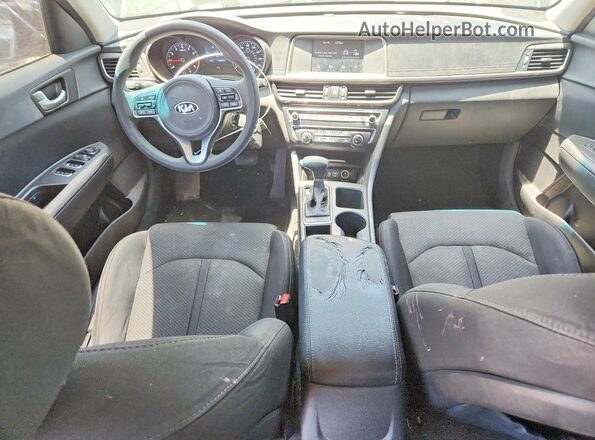 5XXGT4L37JG238673 2018 KIA OPTIMA Черный 