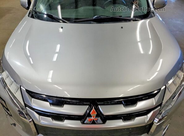 JA4ARUAU9MU022686 2021 MITSUBISHI OUTLANDER Silver 
