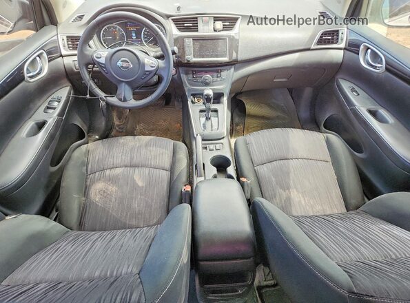 3N1AB7AP8KY403108 2019 NISSAN SENTRA White Instrument cluster view