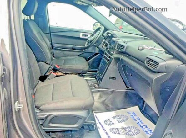1FM5K8ABXLGA19256 2020 FORD EXPLORER Charcoal 