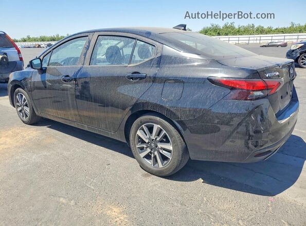3N1CN8EV1SL830917 2025 NISSAN VERSA Черный Задняя правая четверть