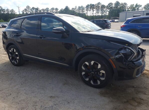 5XYK6CAF1PG123483 2023 KIA SPORTAGE Black წინა ხედი