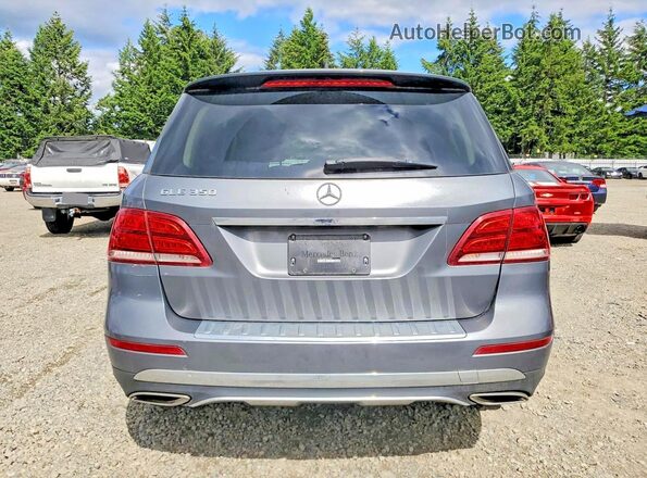 4JGDA5JB4HA825889 2017 MERCEDES-BENZ GLE Gray 