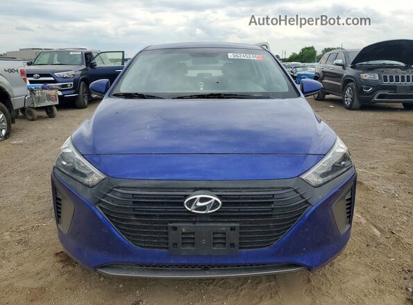 KMHC65LC1KU129290 2019 HYUNDAI IONIQ Blue Հետևի տեսք