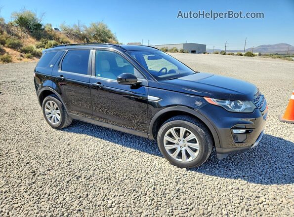 SALCR2BG8GH565562 2016 LAND ROVER DISCOVERY Black Вид спереду