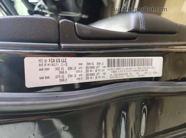 1C4RJFAGXKC612565 2019 JEEP CHEROKEE Черный Панорамный вид салона 360°