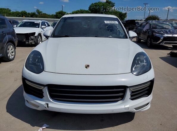 WP1AD2A28GLA78473 2016 PORSCHE CAYENNE White Հետևի տեսք
