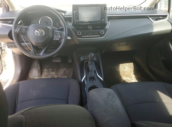 5YFEPMAE3MP254705 2021 TOYOTA COROLLA White Սարքավորումների վահանակի տեսք