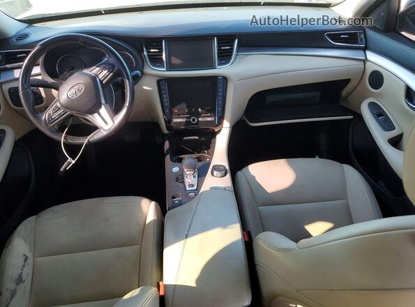 3PCAJ5M19KF108610 2019 INFINITI QX50 Silver Սարքավորումների վահանակի տեսք