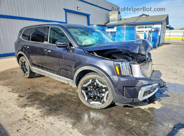 5XYP6DGC7SG644905 2025 KIA TELLURIDE Gray წინა ხედი
