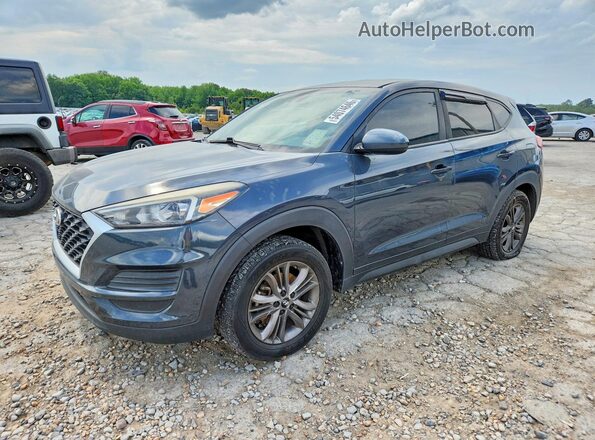 KM8J2CA46KU938061 2019 HYUNDAI TUCSON Синий Задняя левая четверть